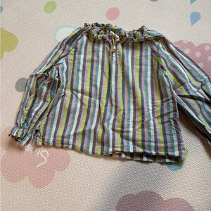 Striped Multicolor Kids Shirt